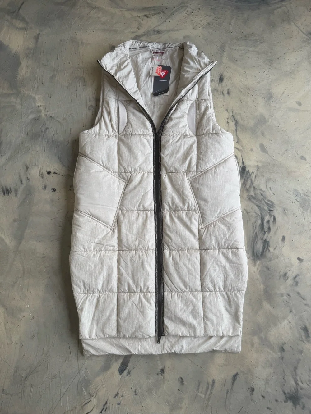 Free People FP Movement On The Move Packable Vest in Muted Beige